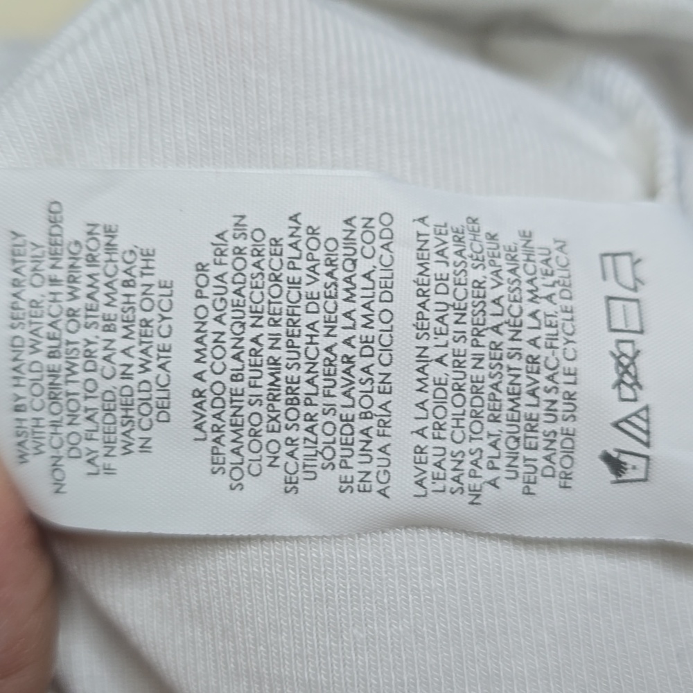 Cabi 5930 White Gray Stripped Atc Habit Long Sleeve Oversized Tshirt Size XL - Picture 7 of 8